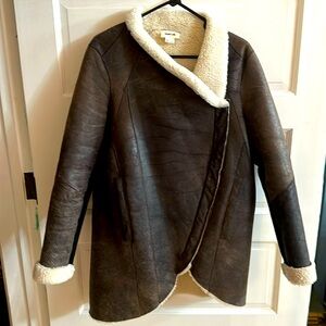 Helmut Lang shearling jacket